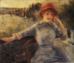 Auguste renoir Alphonsine Fournaise oil painting image